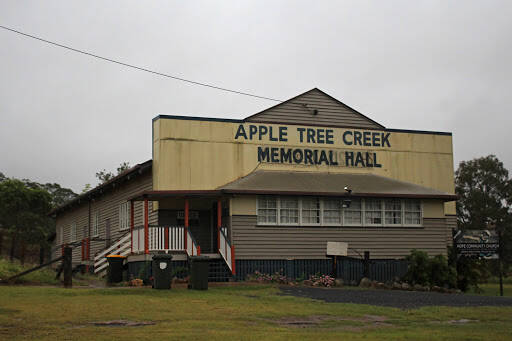 bank Apple Tree Creek Memorial Hall