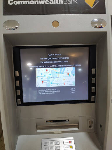 bank Cba Atm Kings Cross Centre